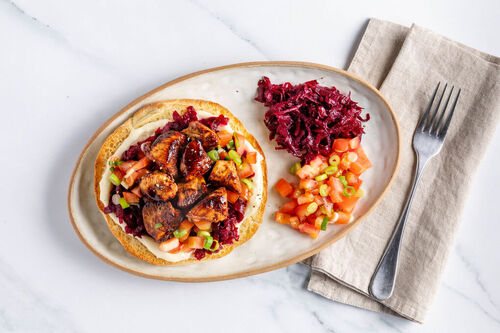 Tandoori-Hähnchen mit Rote-Bete-Relish