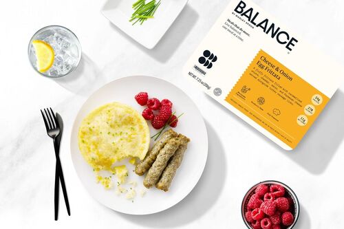 Cheese & Onion Egg Frittata