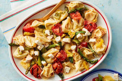 Grilled Antipasti Tortelloni Salad