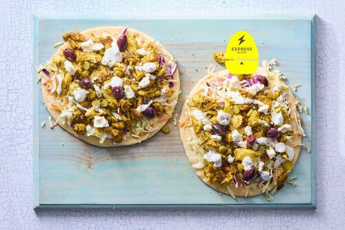 Express Recipe! Chicken Shawarma Wraps