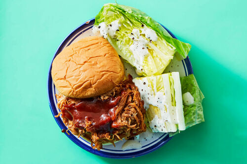 BBQ Sandwich with Readymade Chicken