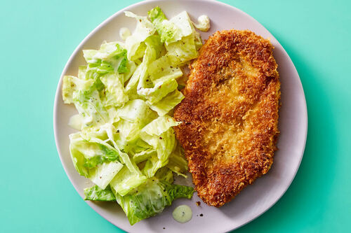 Crispy Chicken Caesar Salad