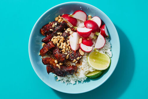 Indonesian Pork Satay Bowl
