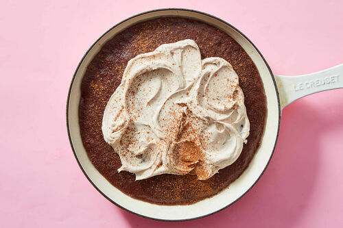 Warm Chocolate Skillet Cake