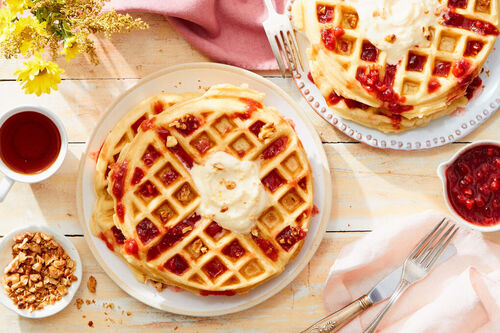 Perfect for Mother's Day! Overnight Waffles