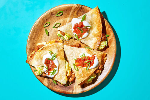 Cheesy Breakfast Quesadillas