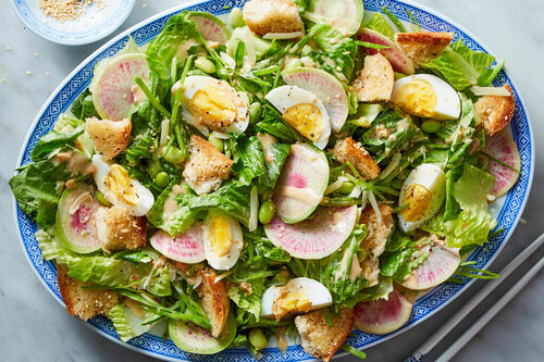Asian Chicken Caesar Salad