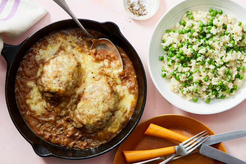 French Onion Turkey Meatloaf