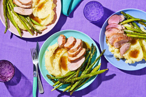 Brown Sugar Glazed Pork Tenderloin