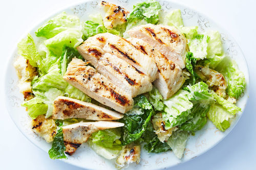 Low-Carb Chicken Caesar Salad