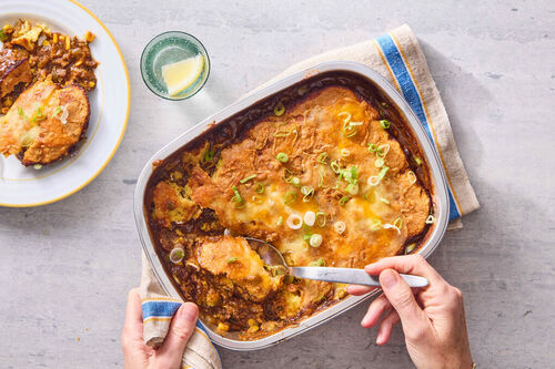 Braised Beef Tamale Pie