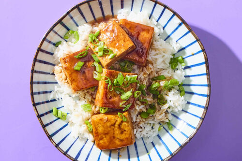 Chinese Five Spice-Braised Tofu
