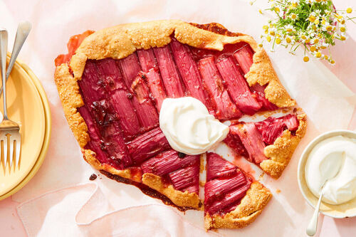 Chef Series! Strawberry Rhubarb Galette