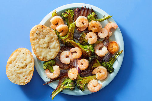 Shrimp Scampi Pan Roast