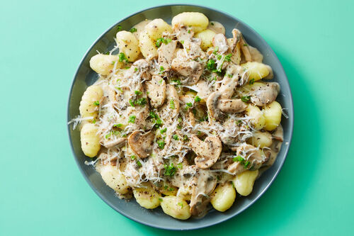 Creamy Gnocchi Alfredo with Shrimp