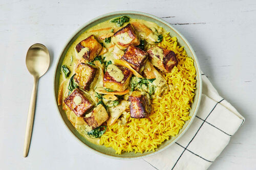 Creamy Haloumi Curry