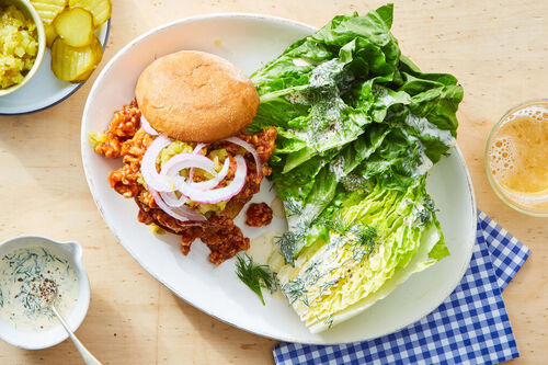 BBQ Chicken Sloppy Joe