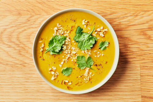 Lunch Calorie-Conscious Fragrant Pumpkin Soup