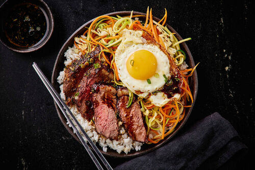 Sticky Beef Rump Cap Bibimbap