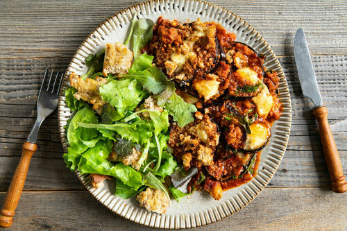 Aubergine parmigiana