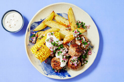 Balanced Spiced Pork Meatballs