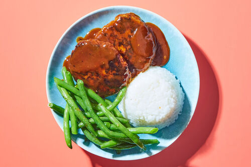 Japanese Chicken Hamburg Steak