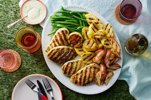 BBQ Favorite! Green Goddess Grilled Chicken