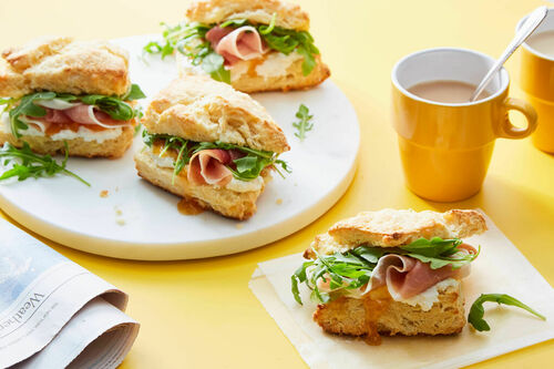 Chef Series! Prosciutto Breakfast Sandwiches