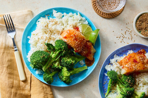 Crispy Sweet Chili Cod