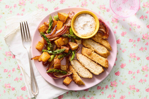 Baked Chicken Schnitzel