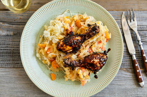 Würzig-süße Hähnchendrumsticks