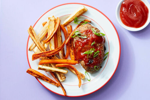 Hot Honey-Glazed Turkey Meatloaf