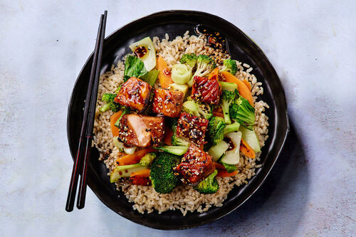Good Mood Food: Sesame Soy-Glazed Salmon