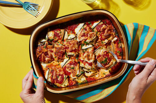 Low-Carb Eggplant Parm Rollatini