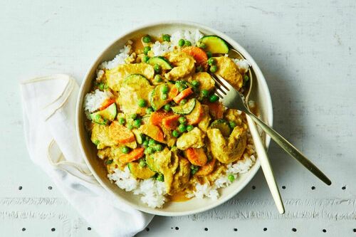 Fast Spicy Chicken Yellow Curry
