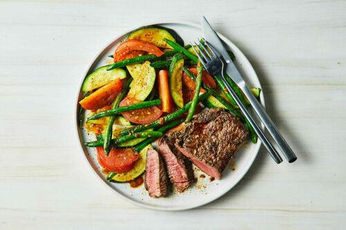 Carb-Conscious Herbed Beef Steak