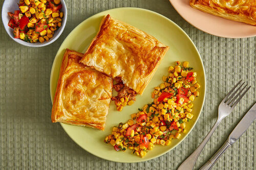 Thunfisch-Käse-Blätterteigtaschen