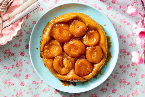 Peak Season! Fresh Apricot Tarte Tatin