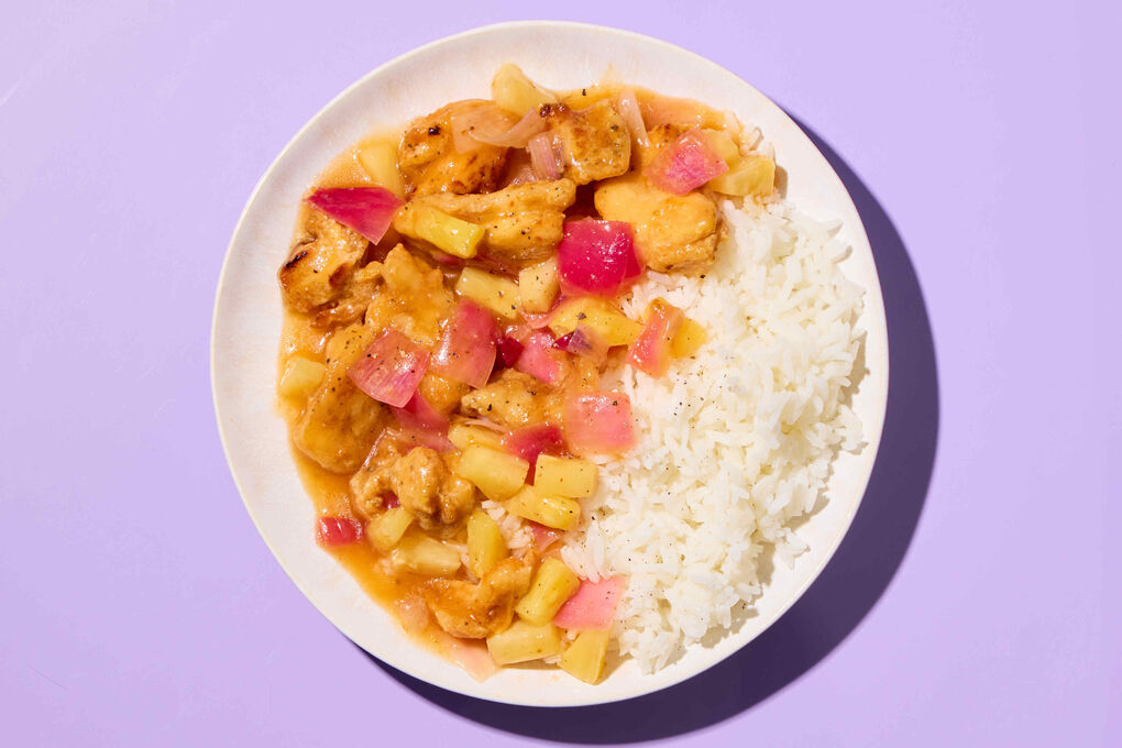 Dinner Winner! Sweet & Sour Chicken with White Rice | Dinnerly