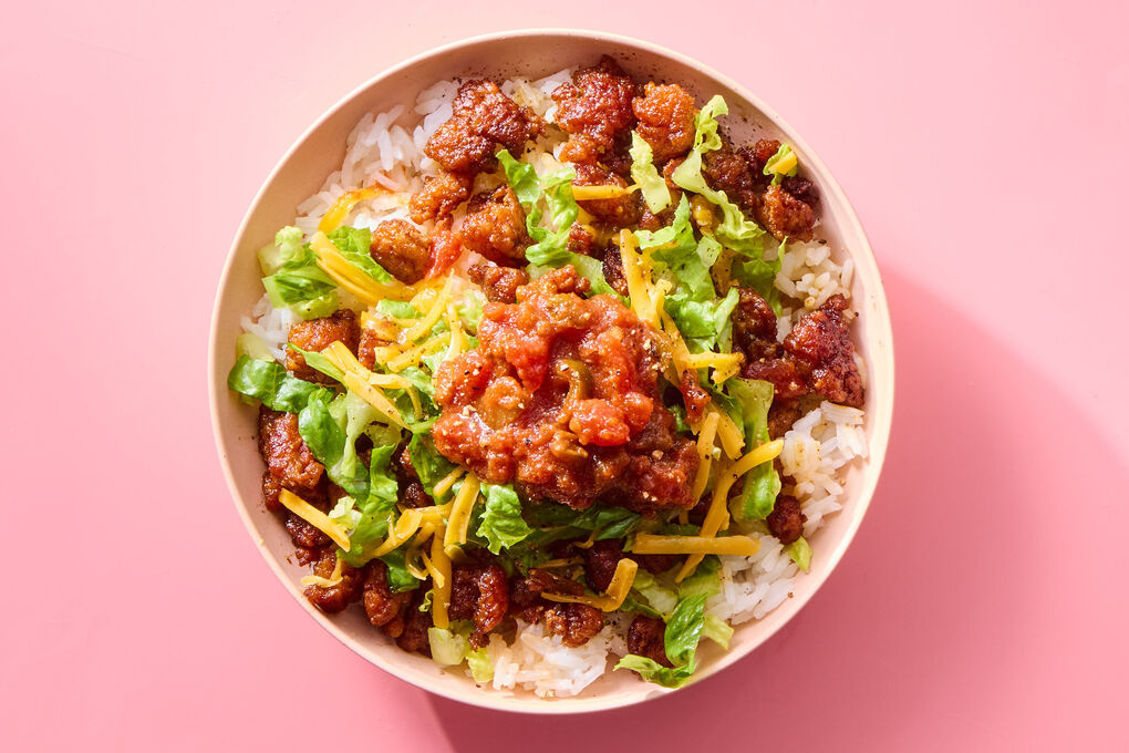 Dinner Winner! Chicken Taco Bowl