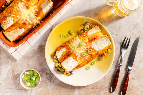 Enchiladas mit extraviel Käse