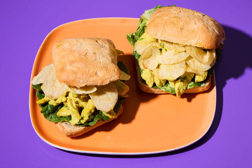 Curried Chicken Salad Sandwich