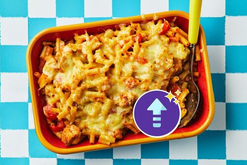Kid Approved: Tex-Mex Chicken Pasta Bake