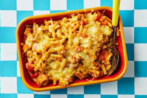 Kid Approved: Tex-Mex Chicken Pasta Bake