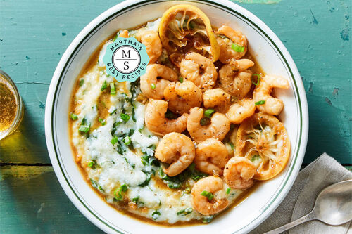 Martha's Best New Orleans BBQ Shrimp & Grits
