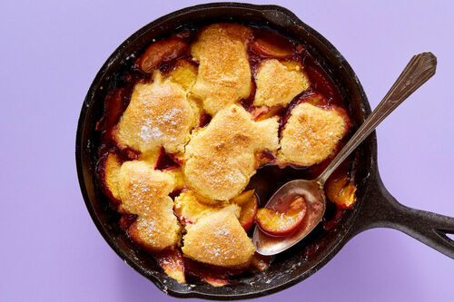 Best of Summer! Peach & Nectarine Cobbler
