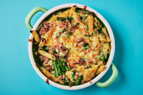 Cheesy Bacon Pasta Bake