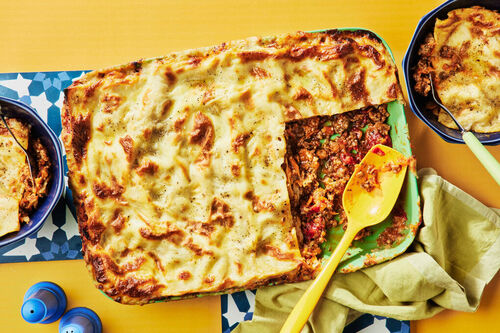 Hearty Beef and Pork Lasagne