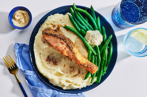 Crunchy Garlic Salmon