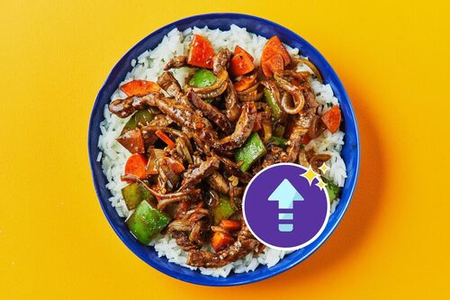 Double the Black Pepper Beef